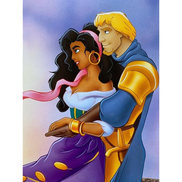 Disney Hunchback Of Notre Dame Esmerelda & Prince - Picture 8 of 12